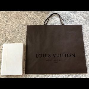 Authentic Louis Vuitton Large Size Gift Bags